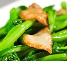Stir-fried Greens with Pork Cracklings