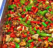 Double Pepper Chicken Offal