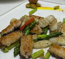 Abalone-stuffed Morel Mushrooms