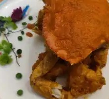 Egg Yolk Baked Snow Crab