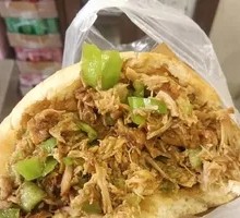 Egg and Tofu Stuffed Flatbread