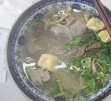 Duck Offal and Noodle Soup