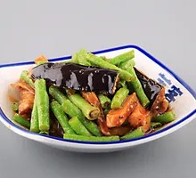 Long Bean Eggplant Stir-fry