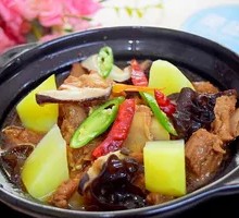 Braised Pork Ribs with Rice