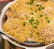 Pressure-Cooked Millet and Pork Ribs