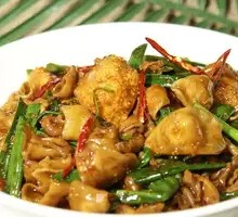 Fish Roe and Fish Bladder Stir-fry