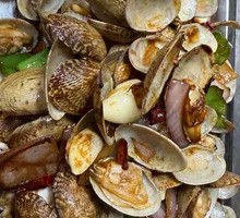Secret-Recipe Stir-Fried Clams