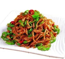 Green Pepper Stir-fried Wheat Gluten