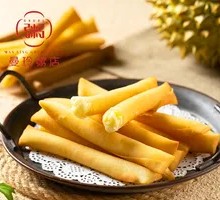 Crispy Durian Spring Rolls