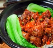 Soy Sauce Pork Ribs Baozi Rice