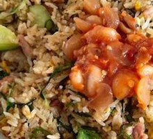 Egg and Pork Stir-Fried Rice
