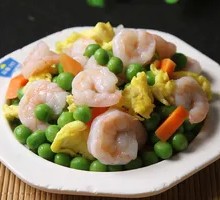 Pea and Shrimp Stir-Fry