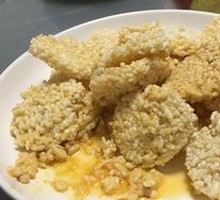 Salted Egg Yolk Baked Rice Crackers
