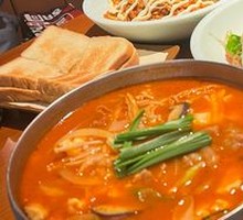 Beef and Tofu Soup Rice