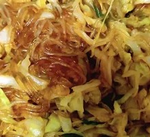 Braised Cabbage with Vermicelli