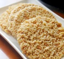 Duck Blood with Crispy Rice Cake