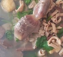 Signature Duck Blood and Noodles