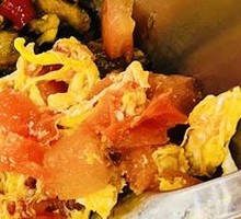 Cumin Beef and Tomato Egg Rice Bowl