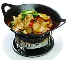 Spicy Potatoes in Dry Pot