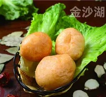 Oil-fried gluten noodles
