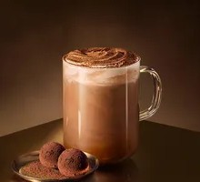 Decaf Extract Truffle Chocolate Flavor Latte