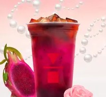 Ice Red Heart Hibiscus Rose Coffee