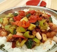 Kung Pao Chicken Bucket Rice