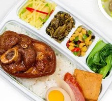 Taiwanese Pork Leg Rice Bowl