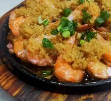 Sizzling Garlic Shrimp