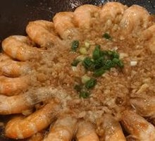 Dry Pot Garlic Fried Prawns