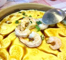 Shrimp and Egg Custard