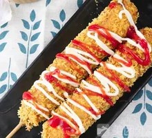 Korean Cheese Hot Dog Stick