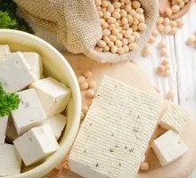 Scallion and Pork Fritters with Tofu