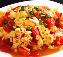 Scrambled Eggs with Tomatoes
