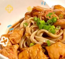Braised Chicken Noodles