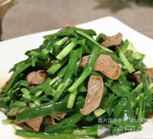 Stir-fried Pig Liver with Leeks