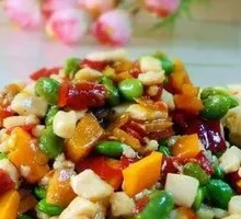 Chicken and Edamame Stir-fry