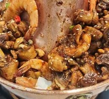 Shrimp and Chicken Pot