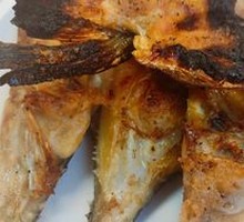 Herb-Roasted Salmon Head