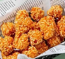 Spicy Crispy Chicken with Rice Noodles