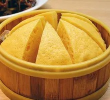 Pumpkin Steamed Sponge Cake