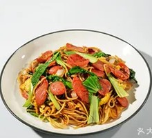 Sausage Stir-Fried Noodles