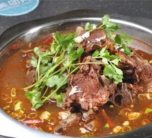 Goat Spine Hot Pot