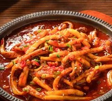 Spicy Squid Stir-Fry