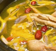 Old Hen Chicken Soup