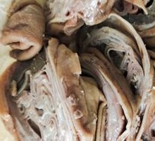 Pork Shank with Intestines and Liver