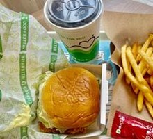 Lemon Egg Salad Crispy Chicken Burger