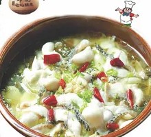 Black Fish with Sour Cabbage