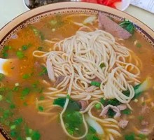 Pork Liver and Pork Shreds Noodles