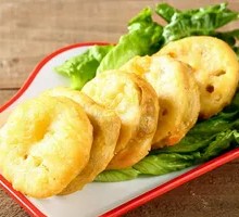 Crispy Lotus Root with Pork